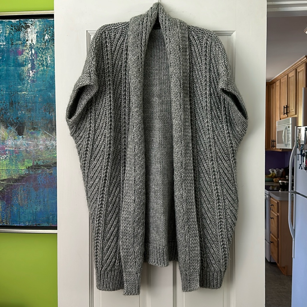 Elsamanda Knit Open Tunic Sweater